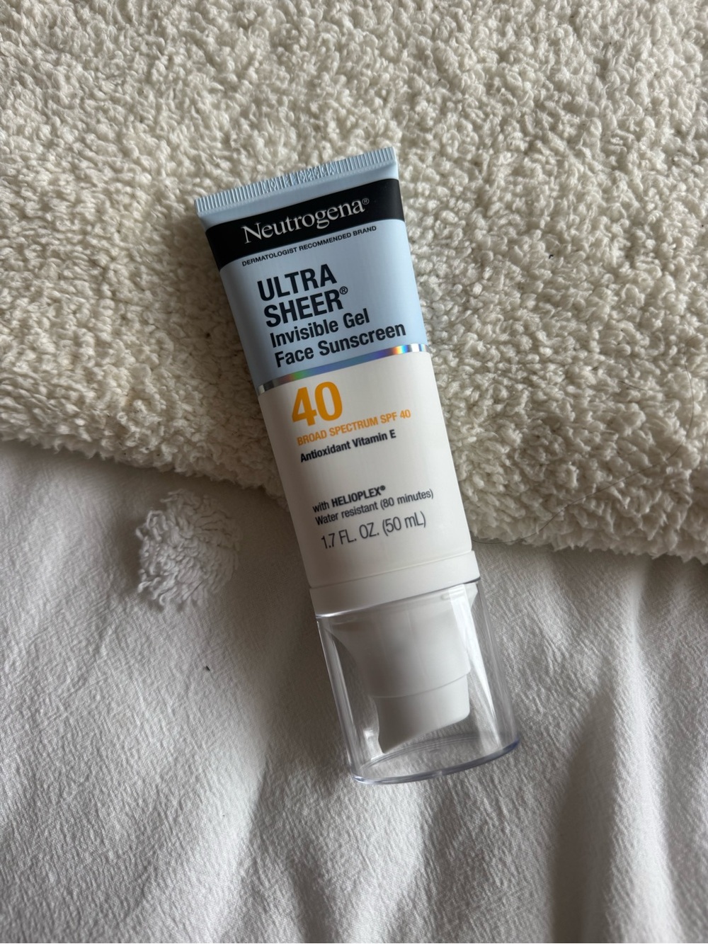 Neutrogena Ultra Sheer Invisible Gel SPF 40